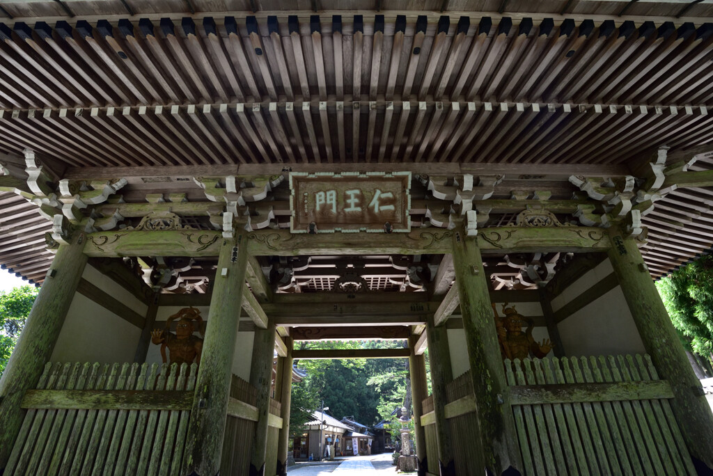 金剛證寺　仁王門