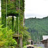 給水塔のある駅