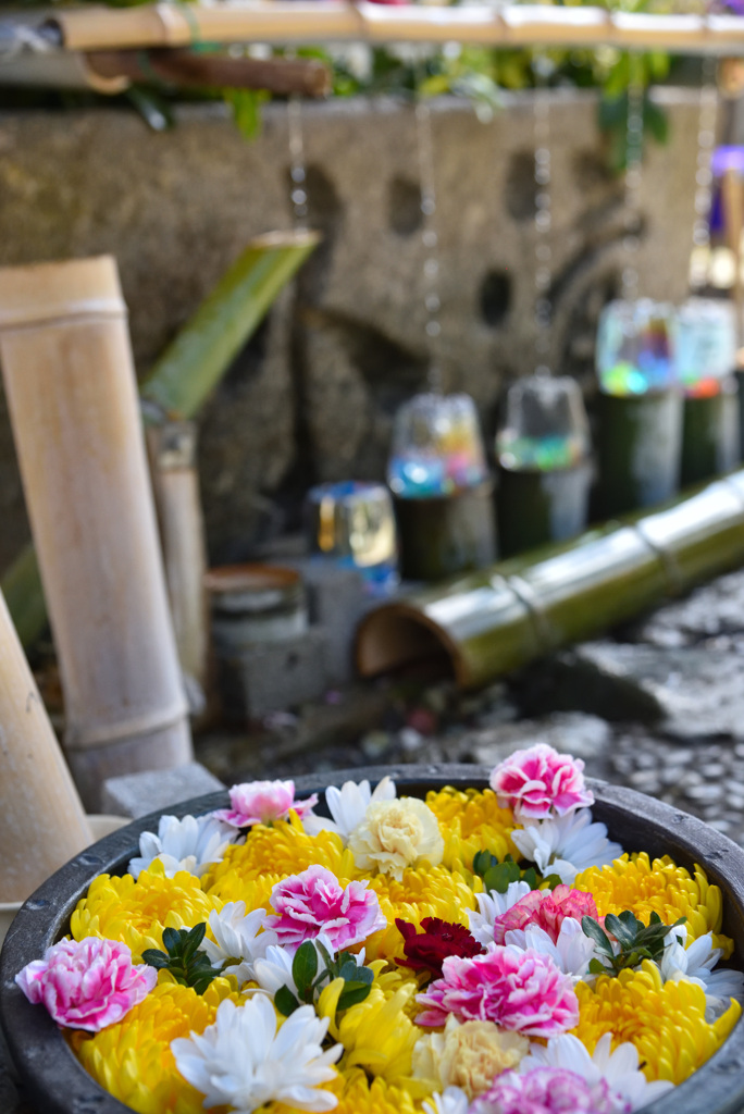 花手水