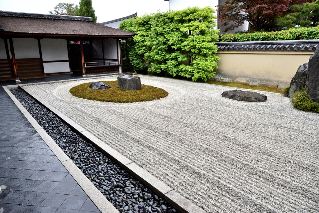 龍源院　枯山水