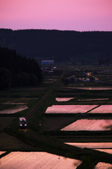 夕映えの由利鉄