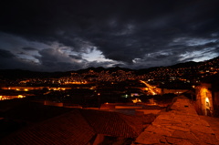 夜の訪れ <Cusco, Peru>