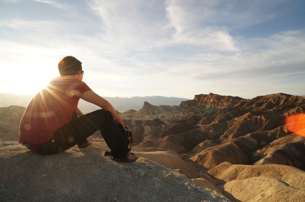 丘陵陰影 <Death Valley, USA>