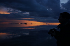 夕暮れの雲海 <Uyuni, Bolivia>