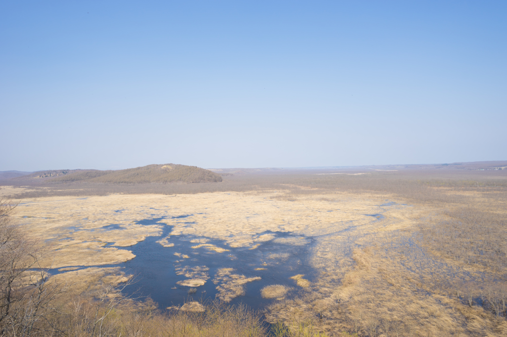 コッタロ湿原展望台からの釧路湿原