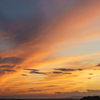 自宅からの夕焼け。