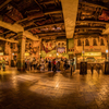 カスバ・フードコートの中から　〜ディズニーシーの風景