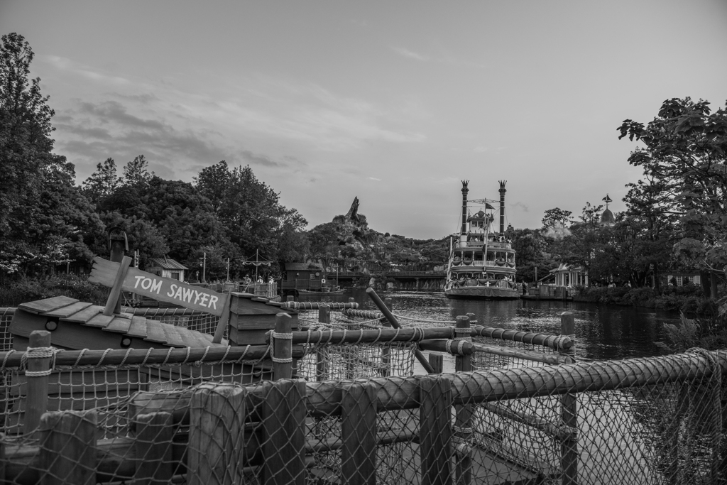 ディズニーランドの風景