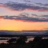 木曽川夕景