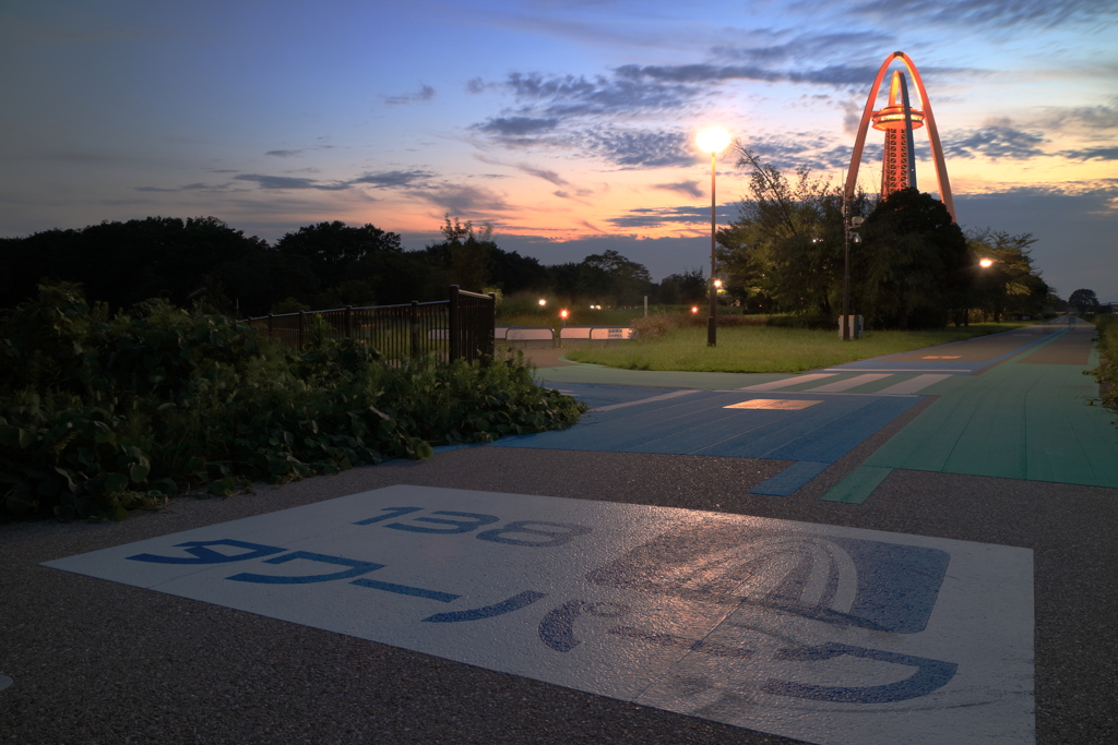 写真の中にタイトル