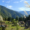 秋の相倉合掌造り