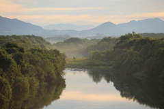 朝の南派川