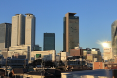 名古屋駅周辺高層ビル群