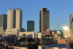 名古屋駅周辺高層ビル群