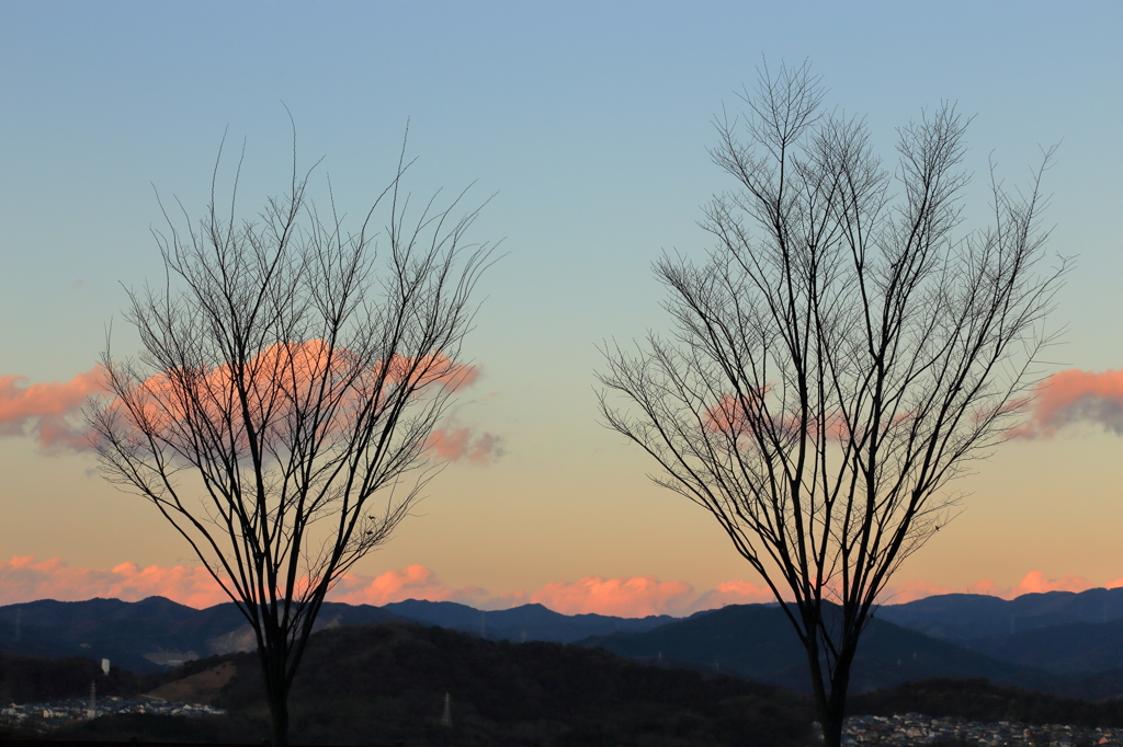 夕焼け雲