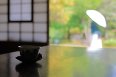 お茶をどうぞ