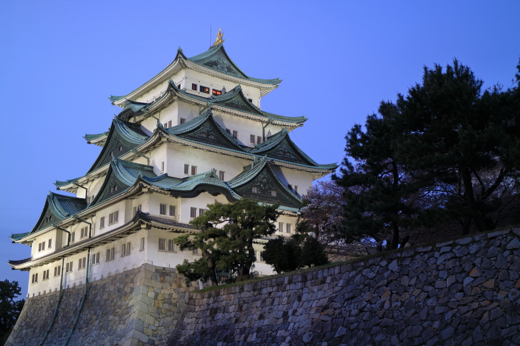 名古屋城の雄姿