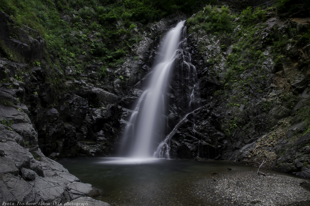 暗門の滝、第３の滝