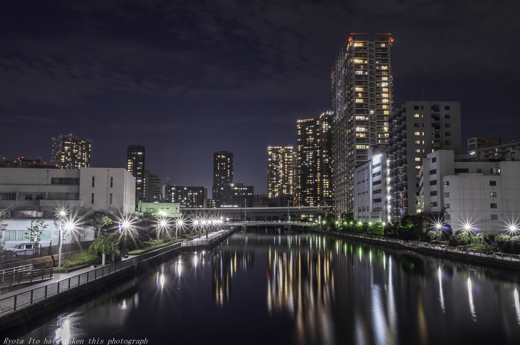 水都の夜港南