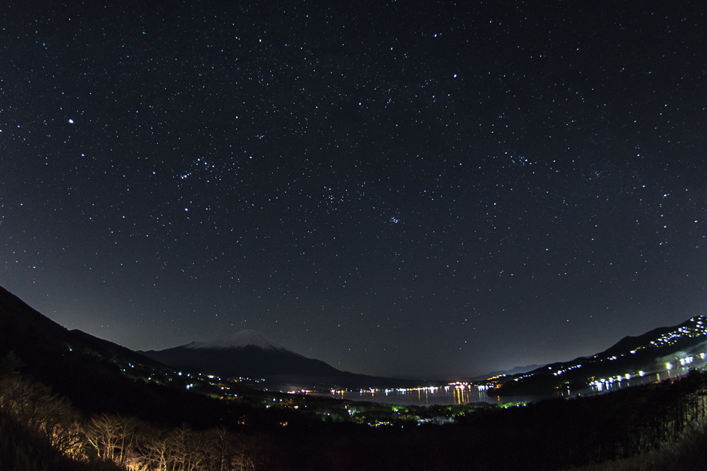 星降る富士山麓