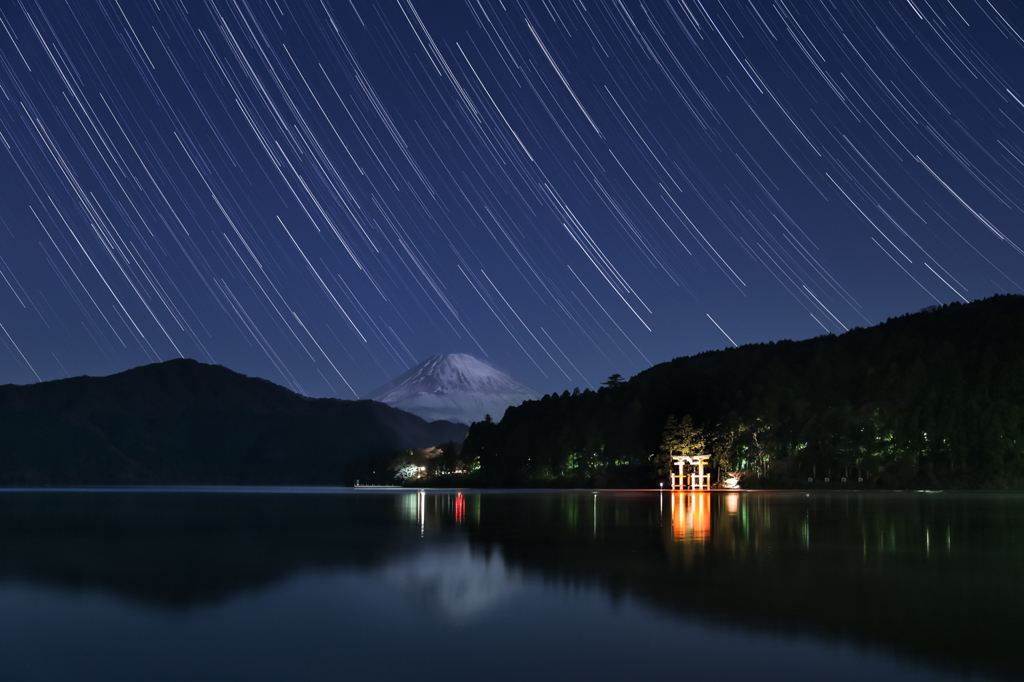 箱根芦ノ湖星景