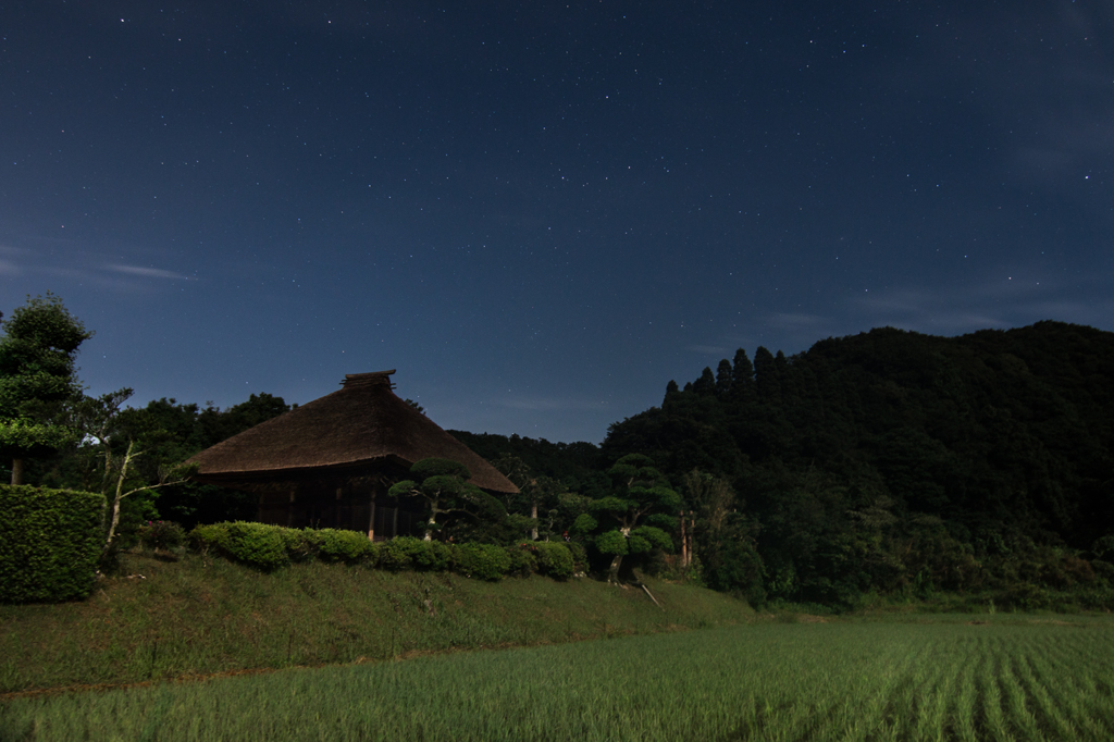 里山の星空