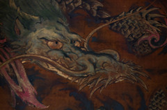 天井の龍