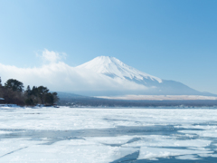 冬の富士山