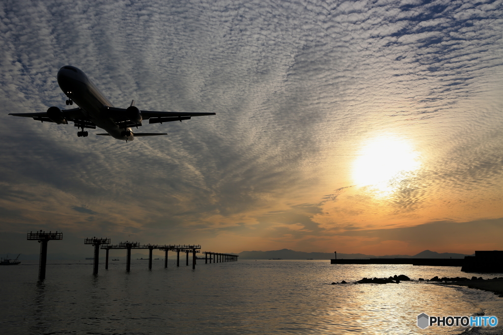 RWY07へ