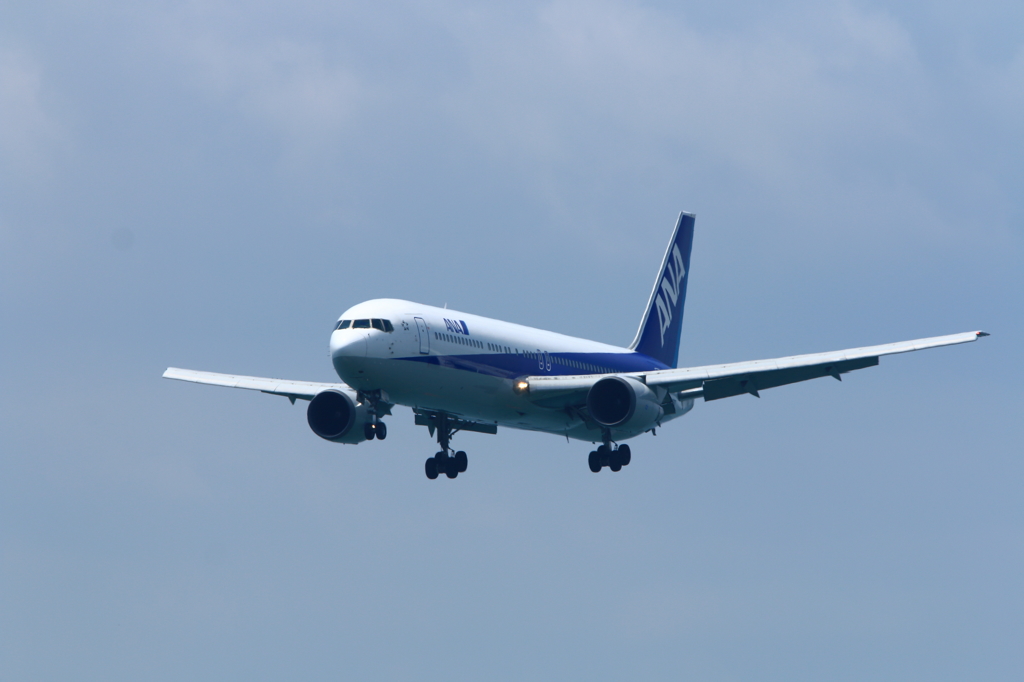 RWY07のアプローチ