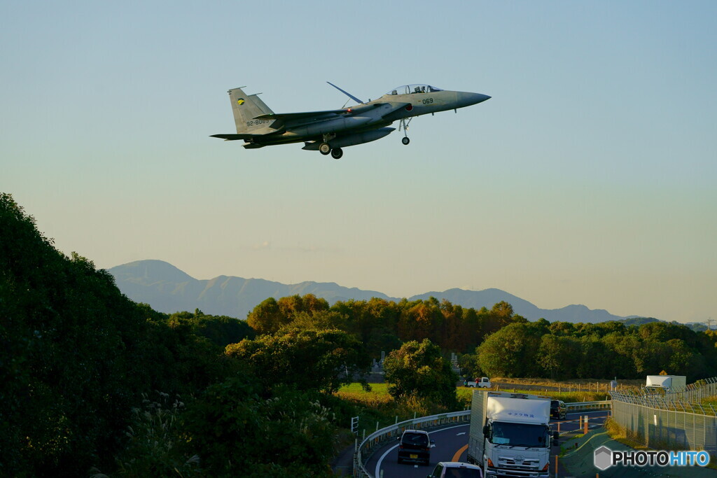 RWY07へ