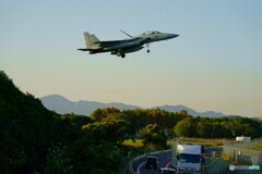 RWY07へ