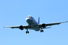 上空に