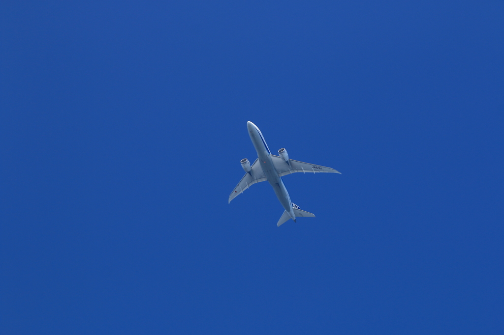青空と787