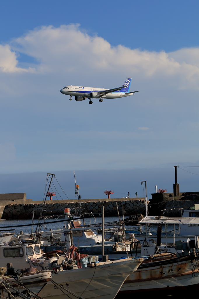 漁船とＡ320