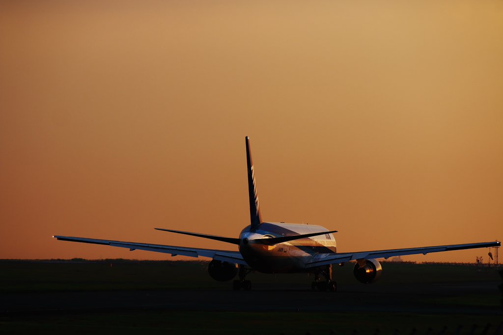 RWY07のアプローチ