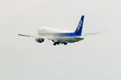 雲の中へ