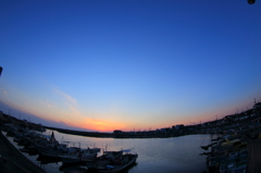 夕暮れ