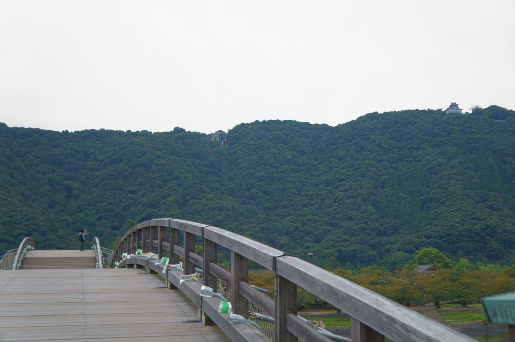 錦帯橋と岩国城