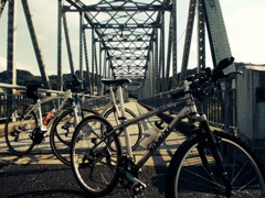 晴れの日は自転車も乗ろう