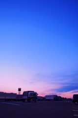 夜明けSA