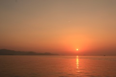瀬戸の夕暮れ〜サンポート高松