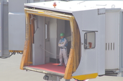 成田空港にて10