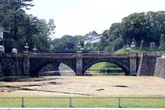 真夏の二重橋