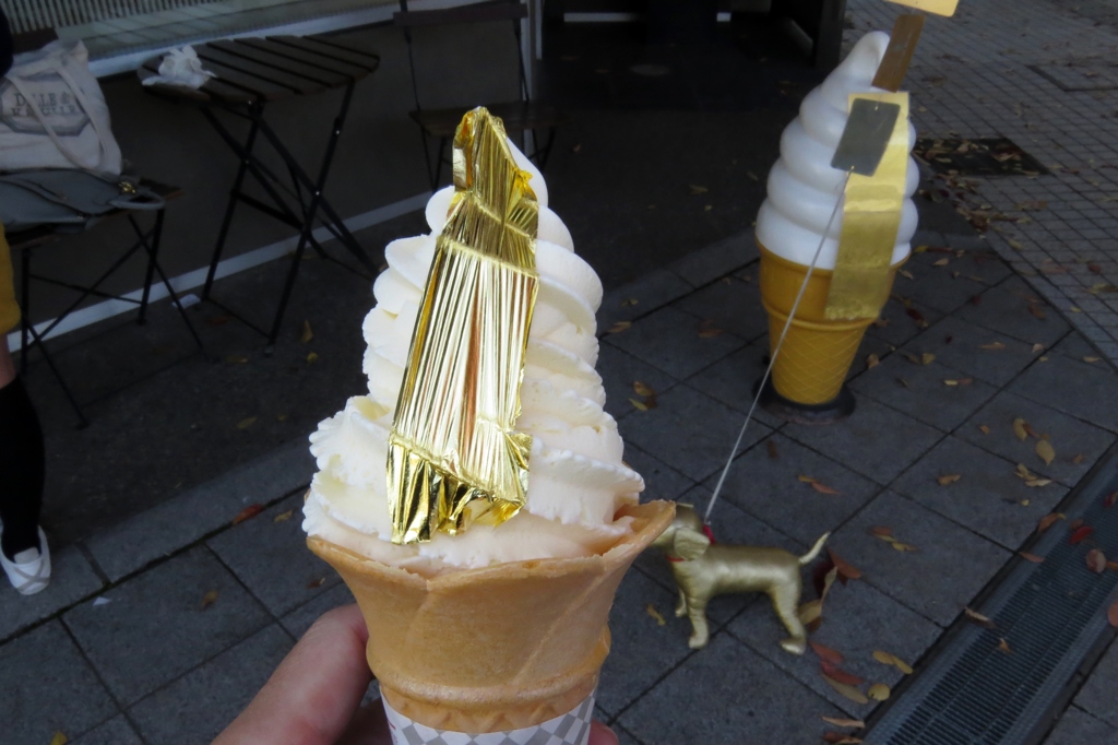 金箔を食す～金沢今井金箔広坂店
