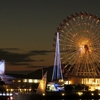 薄暮の観覧車