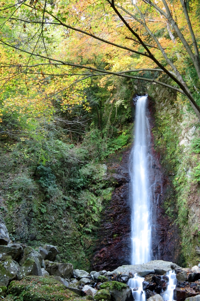 養老の滝 紅葉に包まれ By 0gravity Id 写真共有サイト Photohito