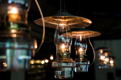 ランプのカフェのランプ達