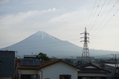 富士の朝焼け