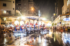 雨を跳ね飛ばせ！